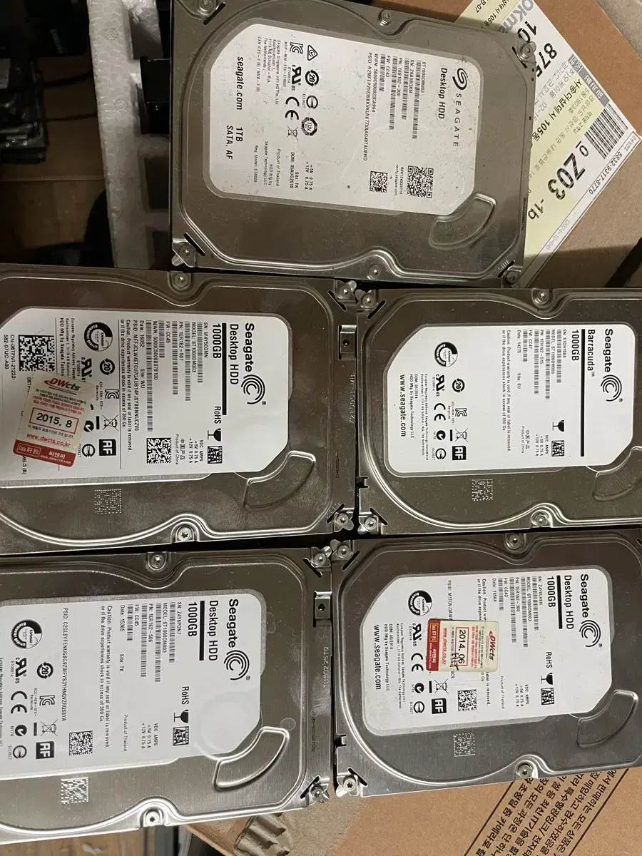 HDD 3.5인치 1T 팔아요